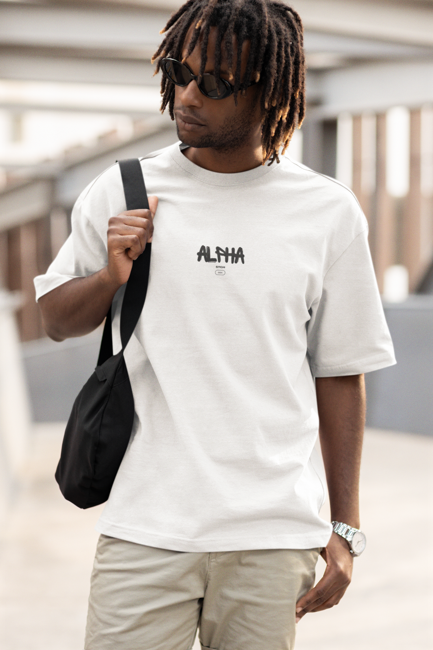 AlphaStch "Graffiti" Logo T-Shirt